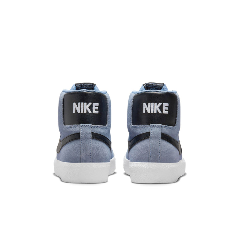 Nike SB Zoom Blazer Mid Ashen Slate/Black-White back of pair