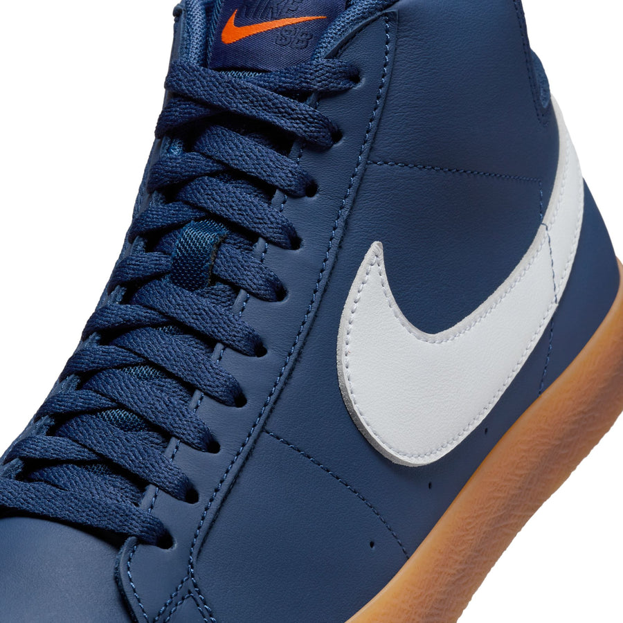 Nike SB Zoom Blazer Mid ISO Navy/White-Navy-Gum Light Brown – Blue