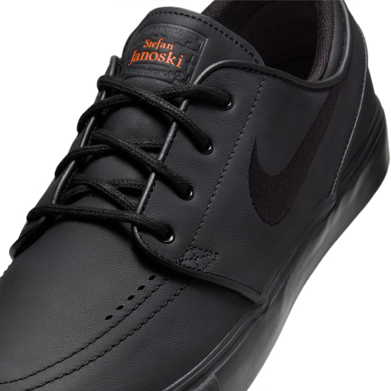 Nike SB Zoom Janoski OG+ ISO "Triple Black" Black/Anthracite/Safety Orange