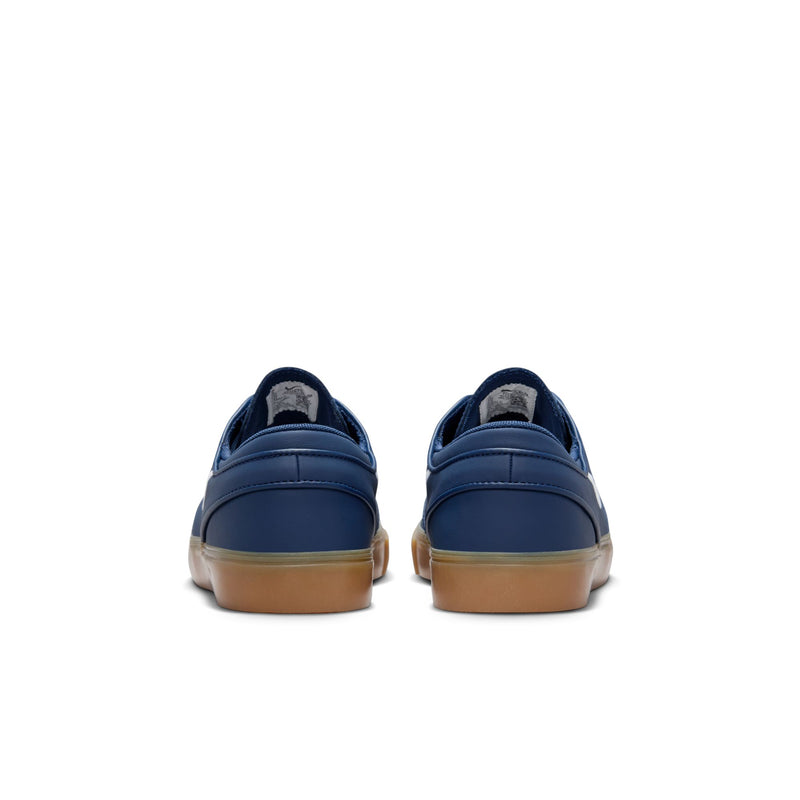 Nike SB Zoom Janoski OG+ Navy/White-Navy-Gum Light Brown back heel view