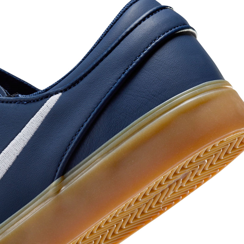 Nike SB Zoom Janoski OG+ Navy/White-Navy-Gum Light Brown heel detail