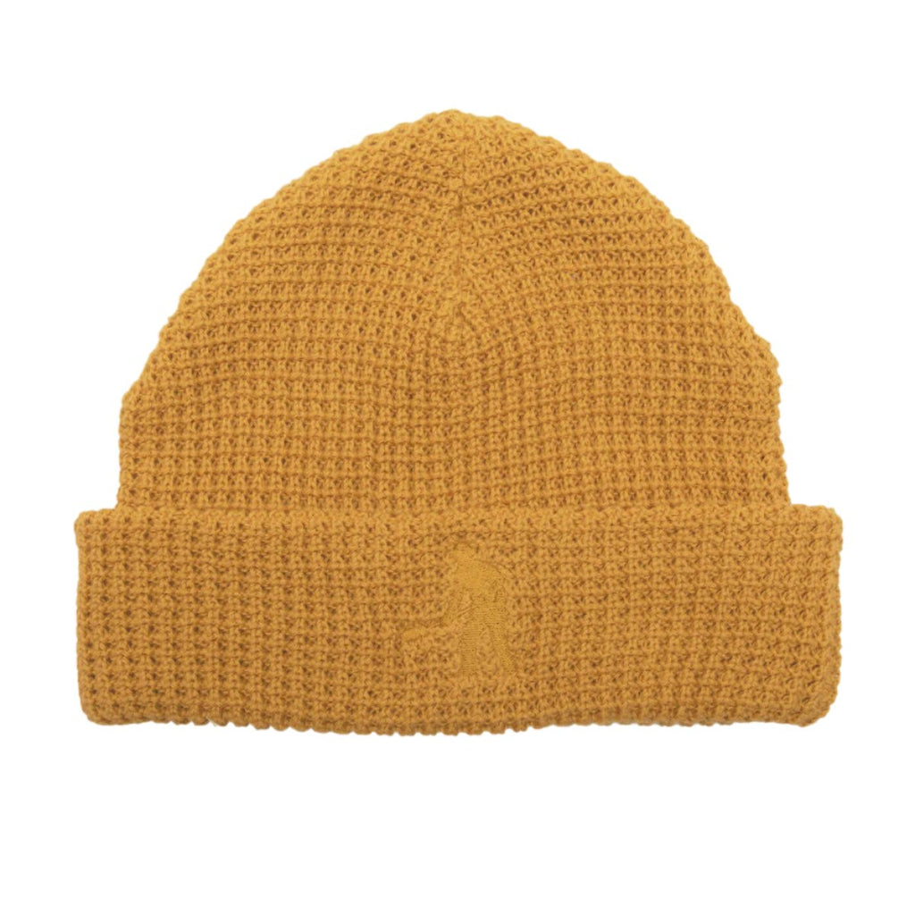 Passport cotton waffle knit beanie marigold
