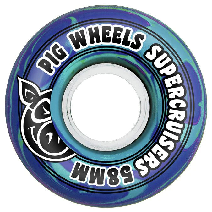 Pig Wheels Supercruisers 58mm front view