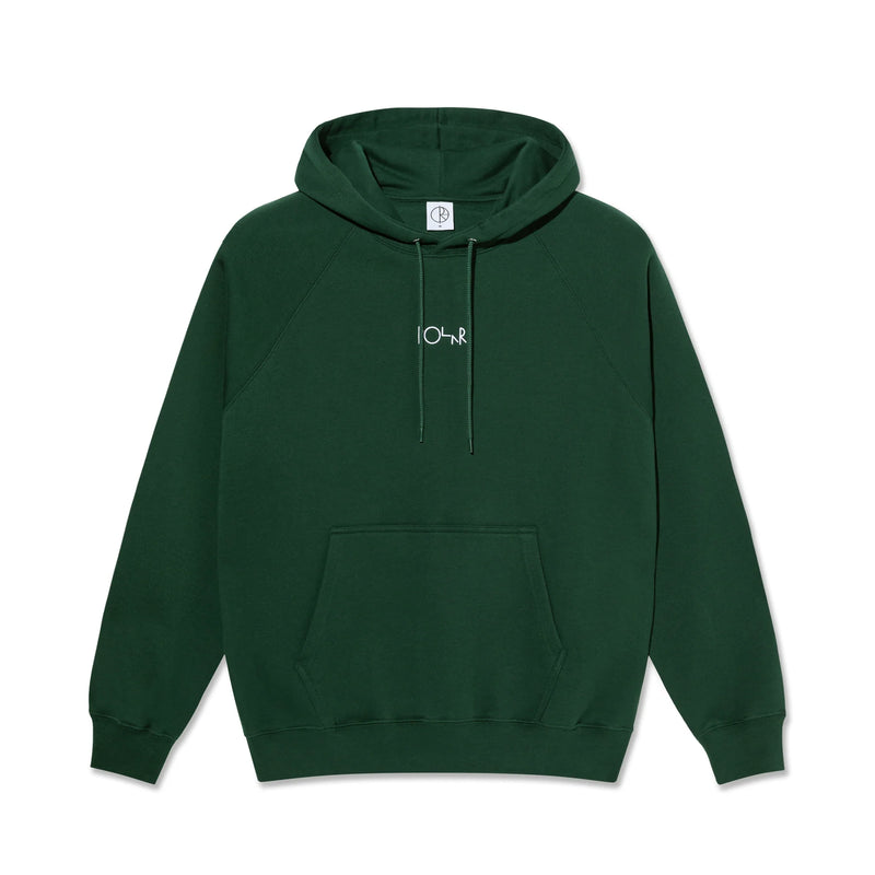 Polar Hoodie Default Dark Green front view