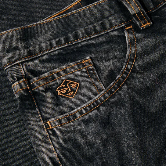 Polar '89! Jeans Washed Black change pocket