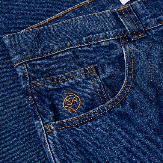Polar Big Boy Jeans Dark Blue change pocket detail