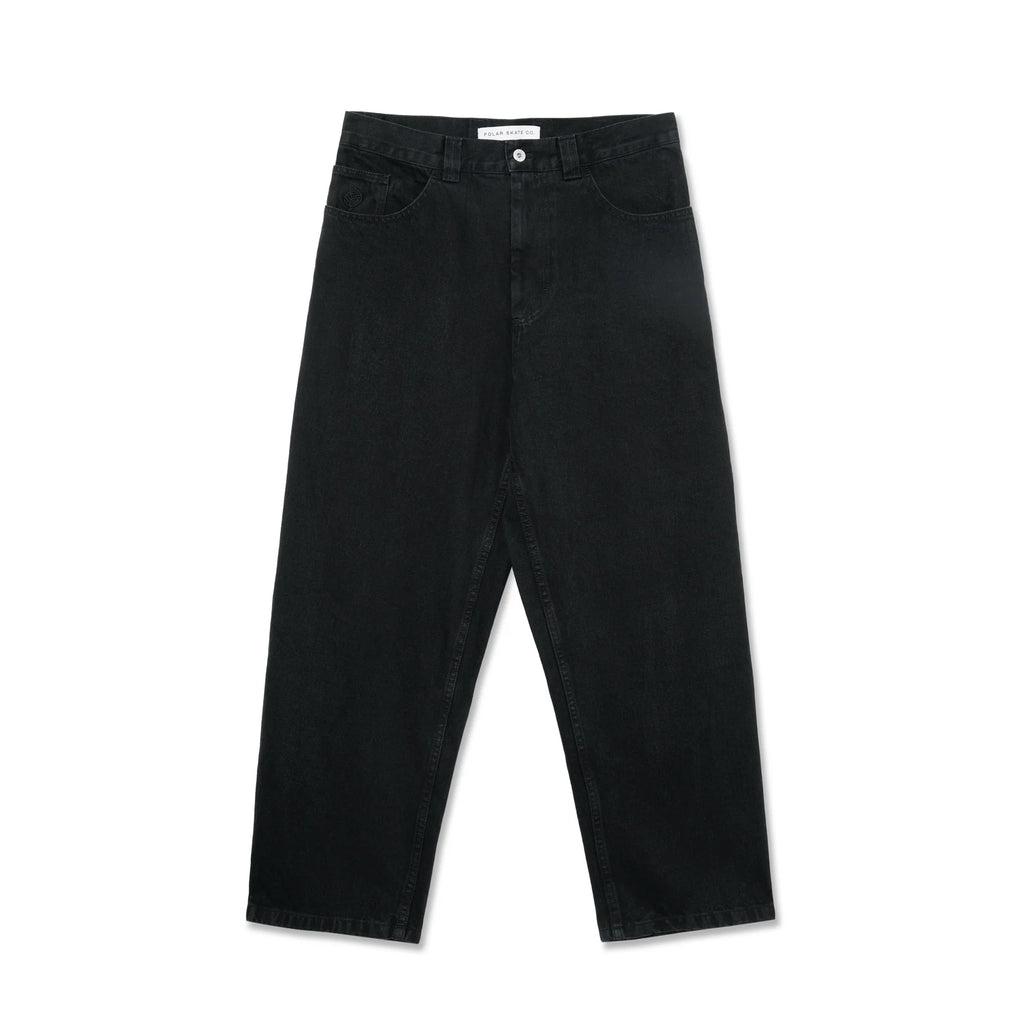 Polar Big Boy Jeans Pitch Black front view