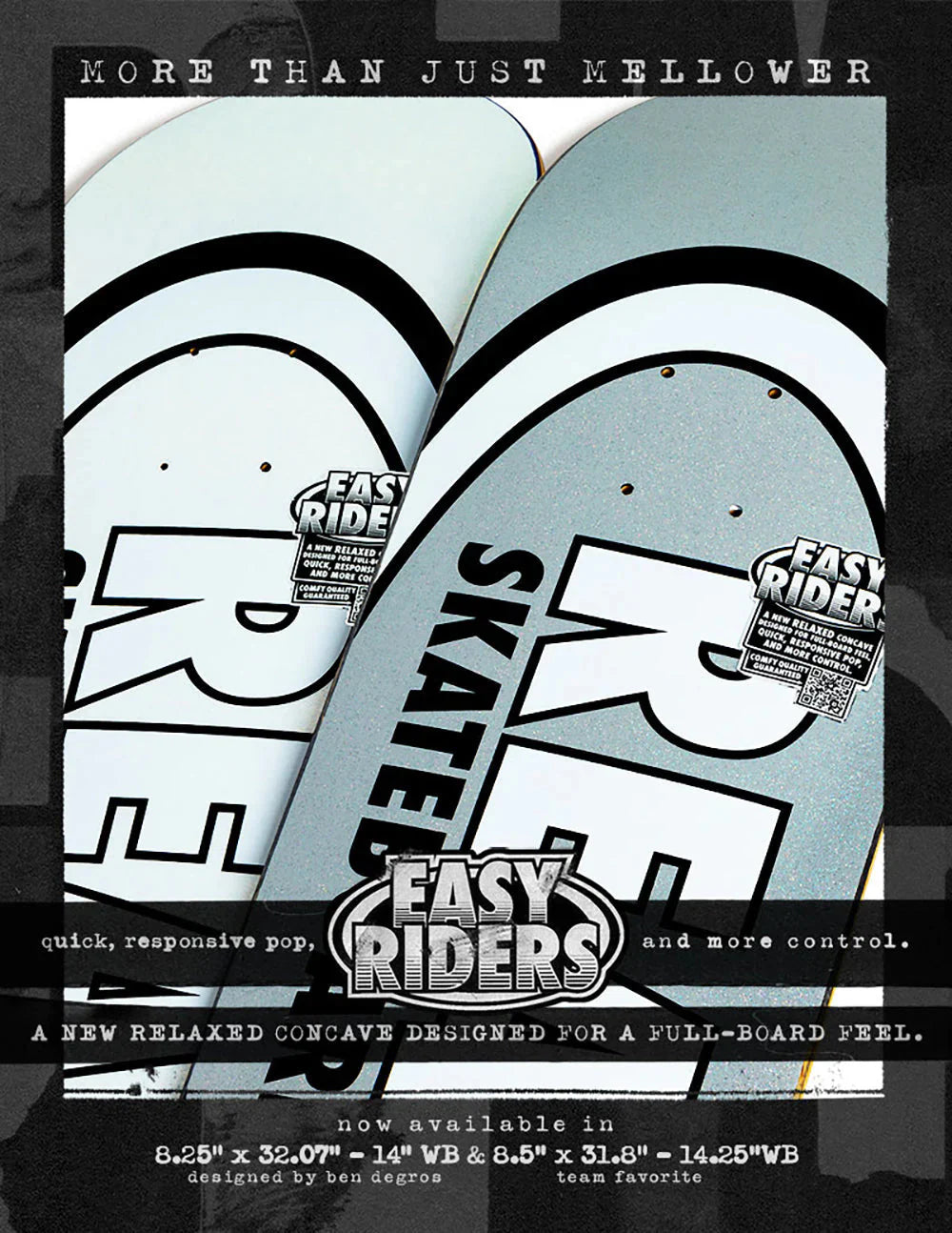 Real Deck Easyrider Oval 8.25" info guide