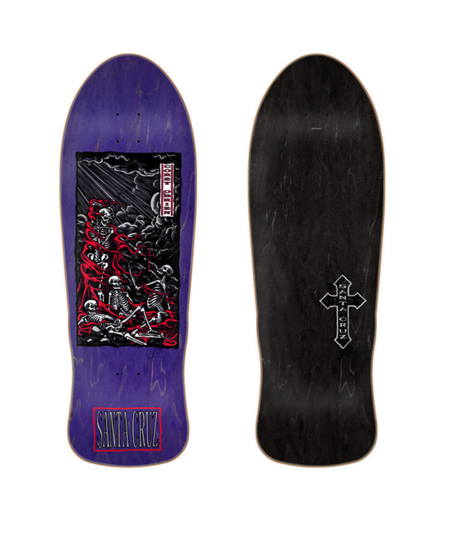 Santa Cruz Deck OBrien Purgatory Reissue 9.85" top graphic