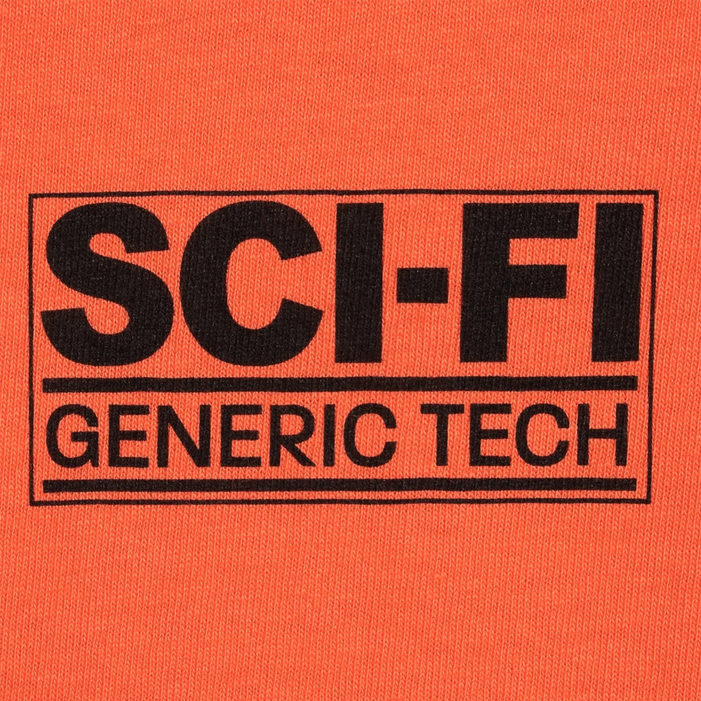 Sci-Fi Fantasy T-Shirt Generic Tech Bright Salmon