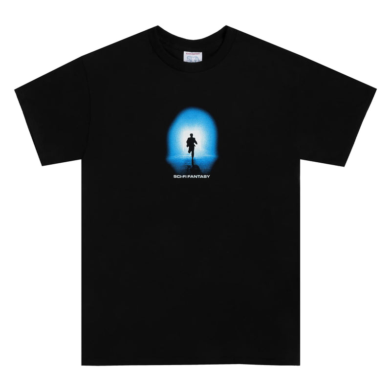 Sci-Fi Fantasy T-Shirt The Keep Black front view