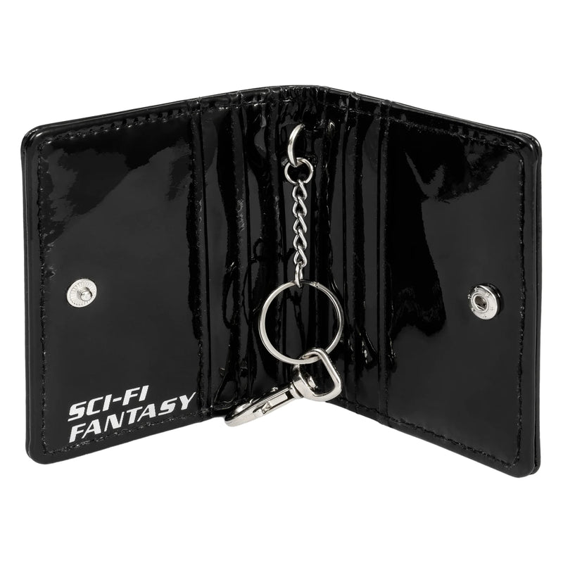 Sci-Fi Fantasy Wallet Dragon Black inside view