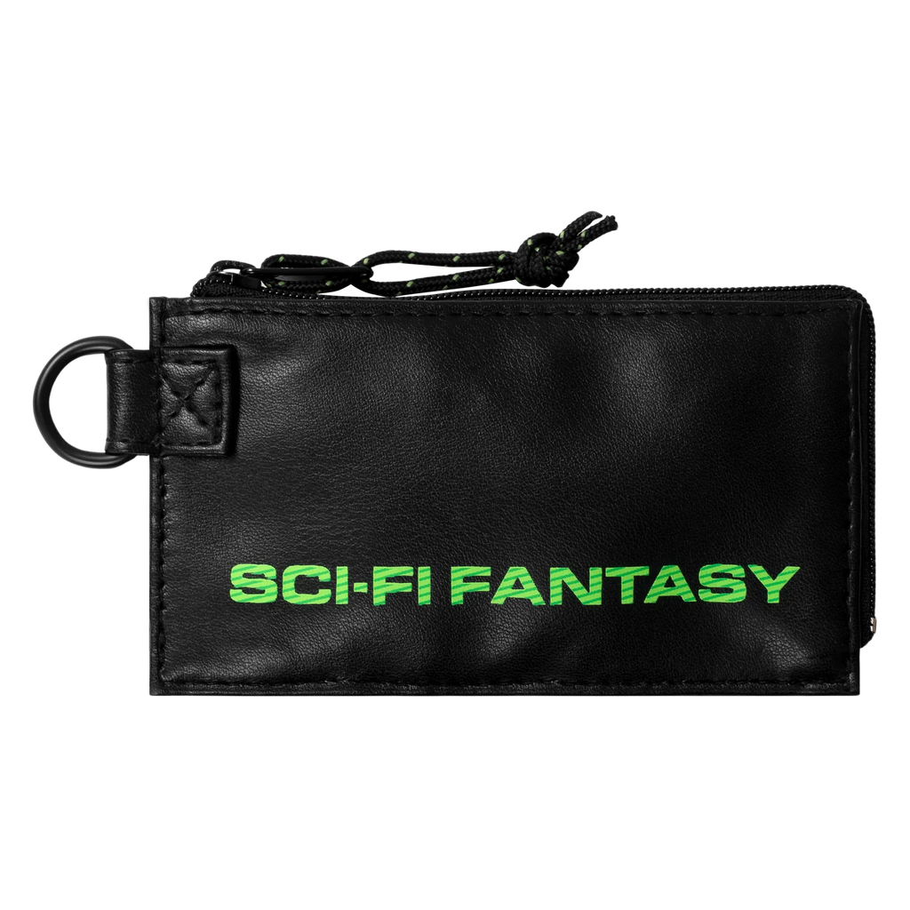 Sci-Fi Fantasy Wallet Black front view