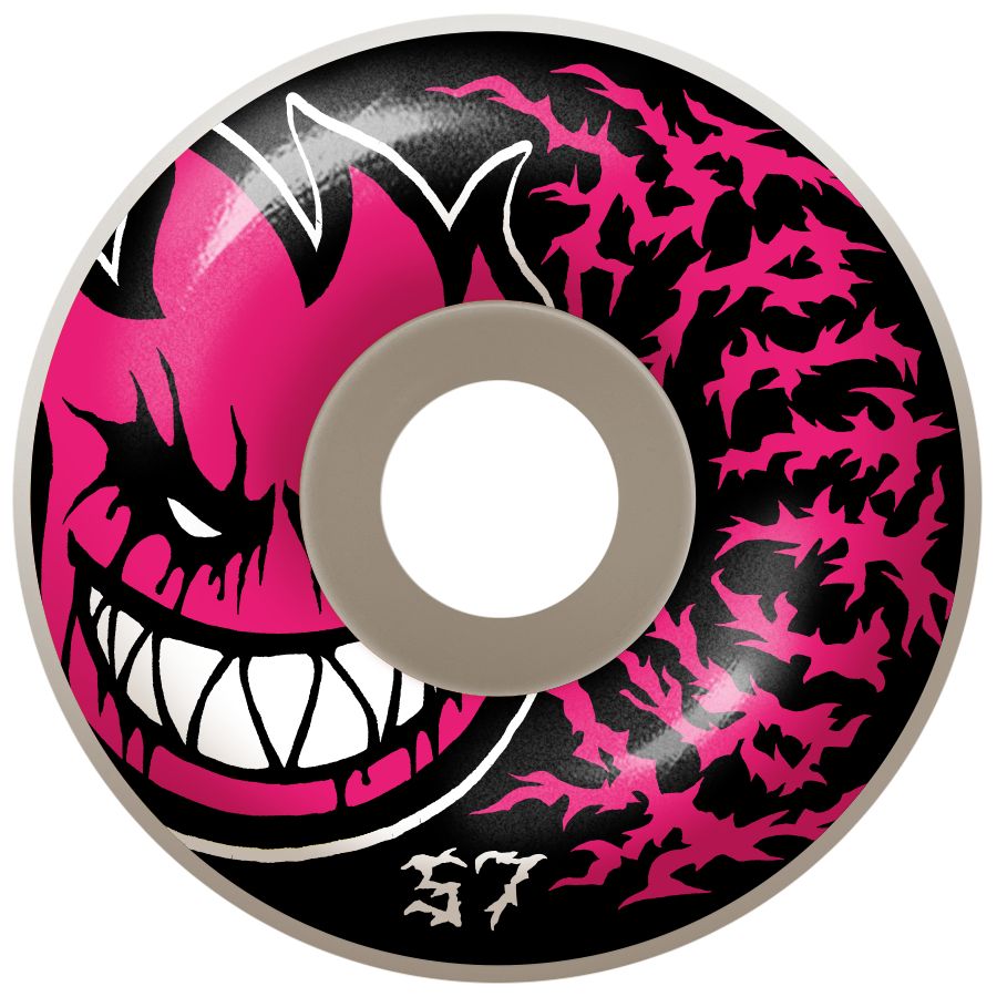 Spitfire Wheels Bigheads Deathmask Classic 57mm side view