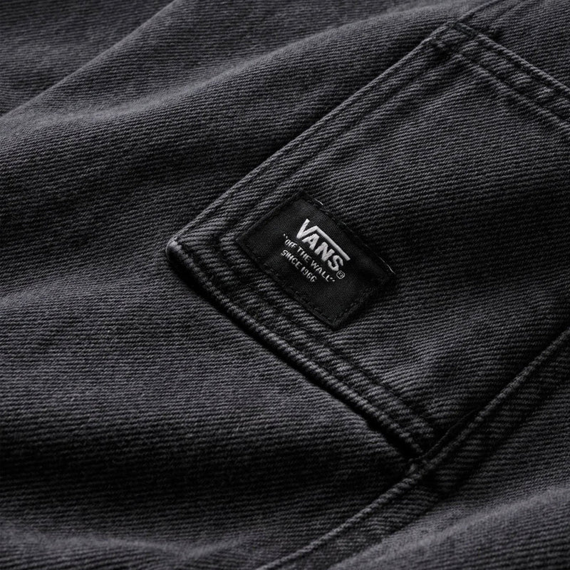 Vans Denim Drill Chore Carpenter Loose Pant Black pocket detail