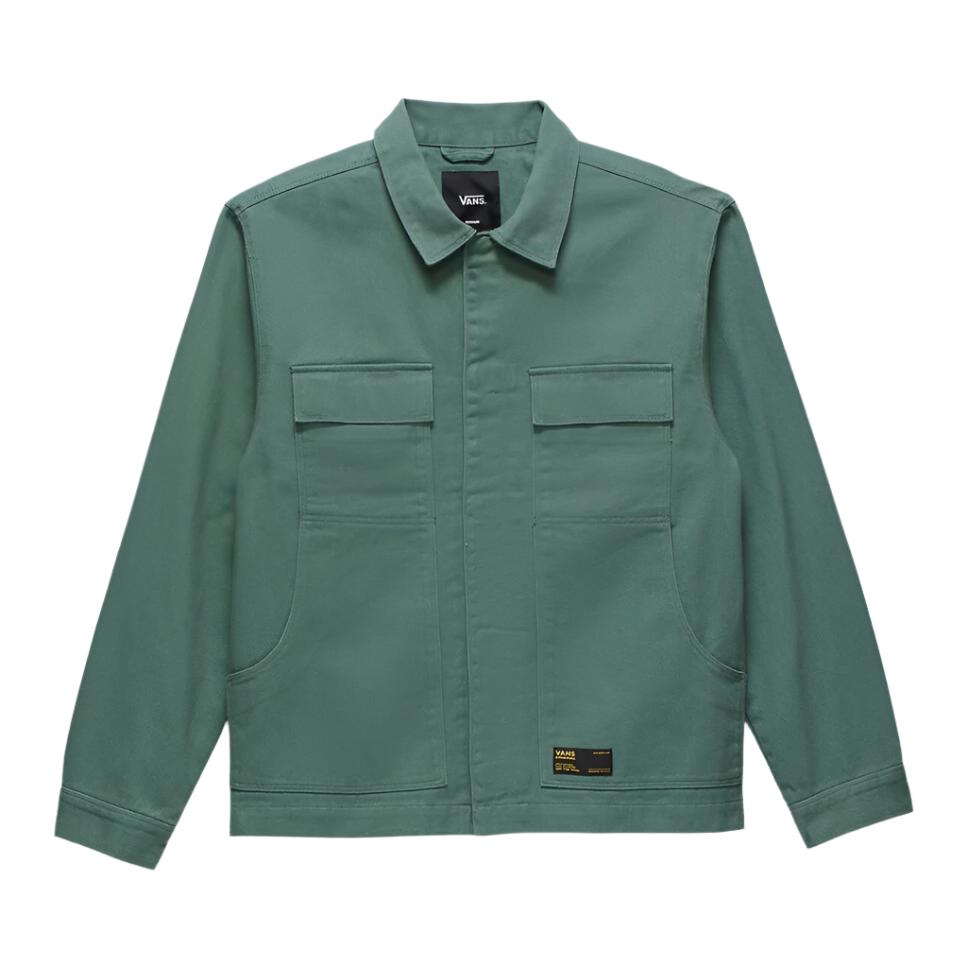 Vans Jacket McAvoy Station Dark Forest front view