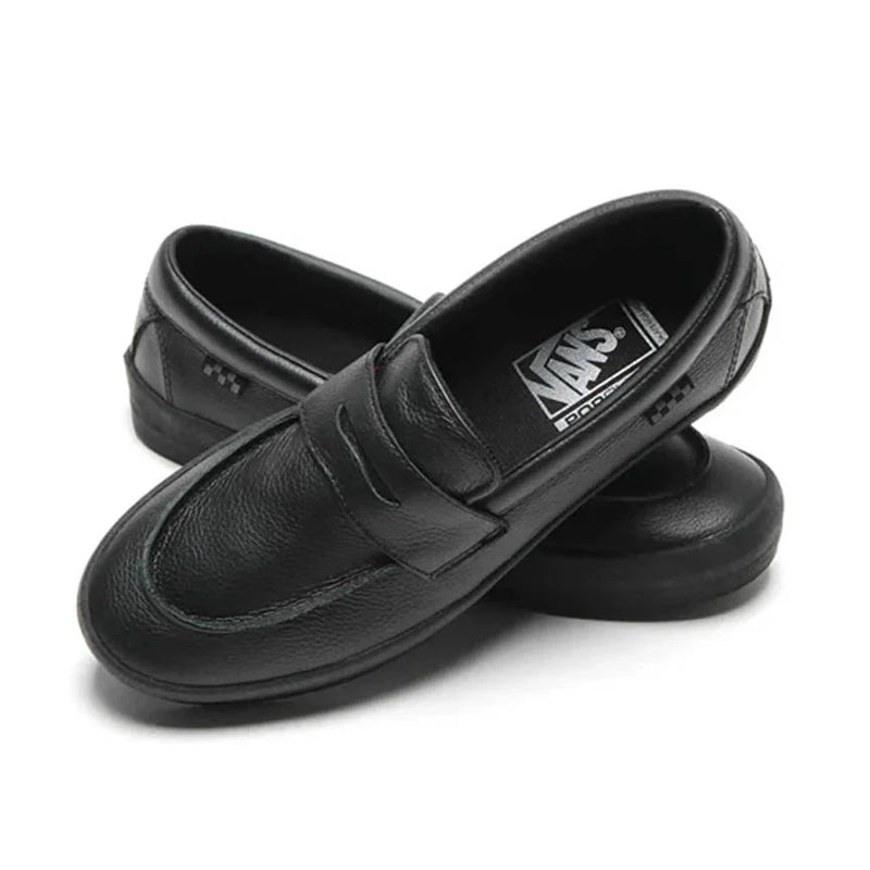 Vans Skate Loafer Black/Black pair view