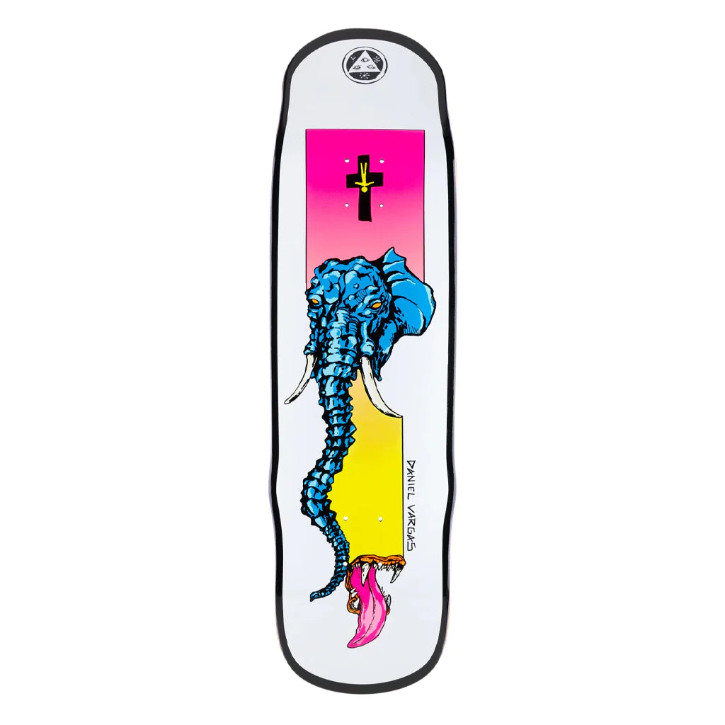 Welcome Deck Vargas Tusk on Effigy 8.8" Bottom Graphic