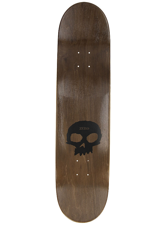 Zero Deck Single Skull 8.375" top of deck