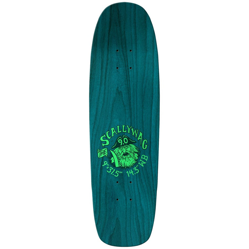 Anti Hero Deck Shaped Eagle Scallywag top graphic