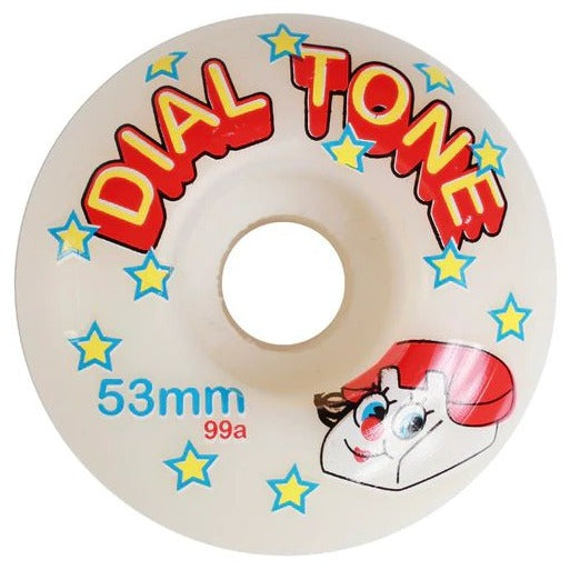 Dial Tone Wheels Chatter Standard Cut 53mm side view