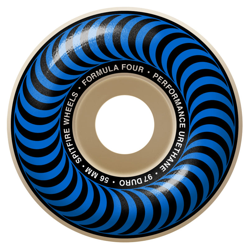 Spitfire Wheels F4 Classic Blue 56mm 97D