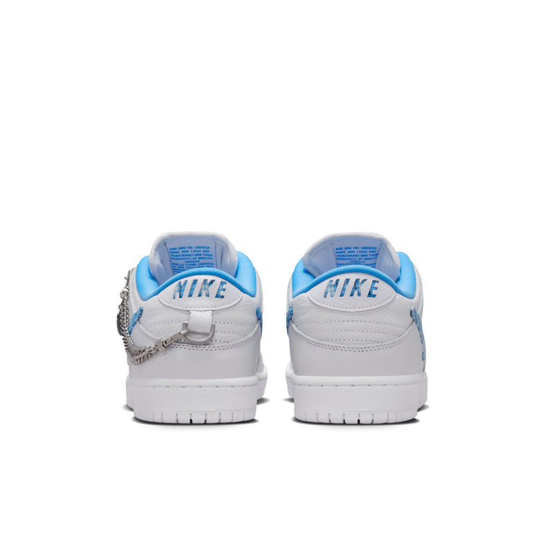 Nike SB Dunk Low Pro "Nicole Hause" White/University Blue-Midnight Navy-Pure Platinum