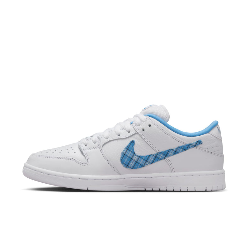 Nike SB Dunk Low Pro "Nicole Hause" White/University Blue-Midnight Navy-Pure Platinum