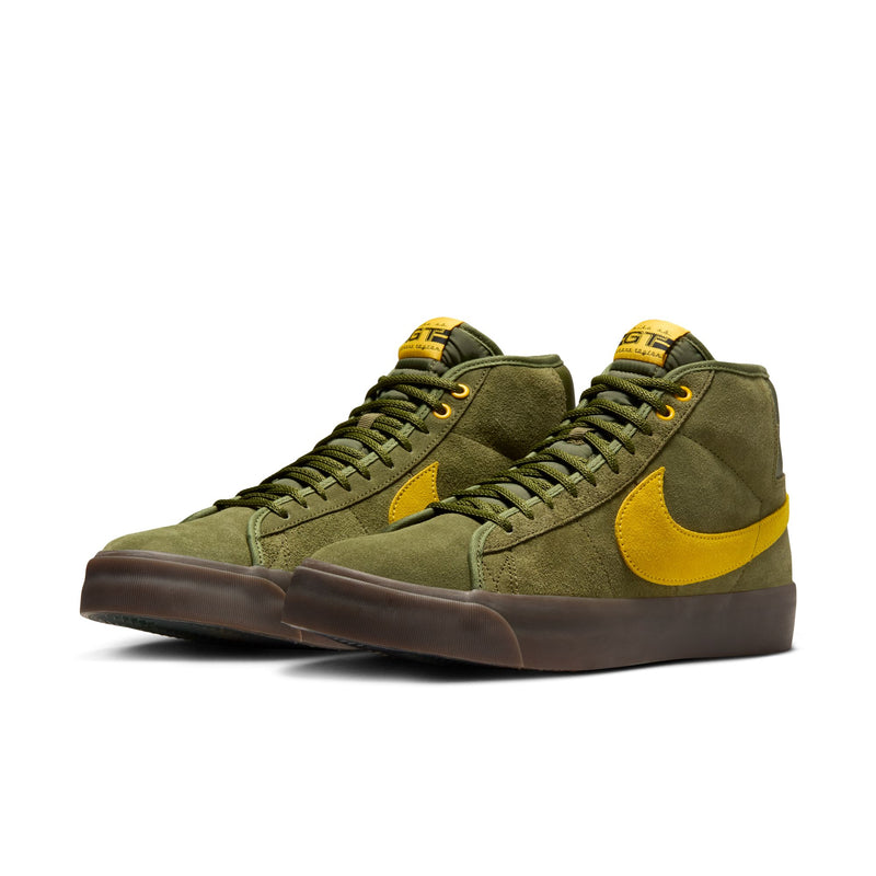 Nike SB Zoom Blazer Mid QS "Anti Hero" Rough Green/Amarillo/Rough Green