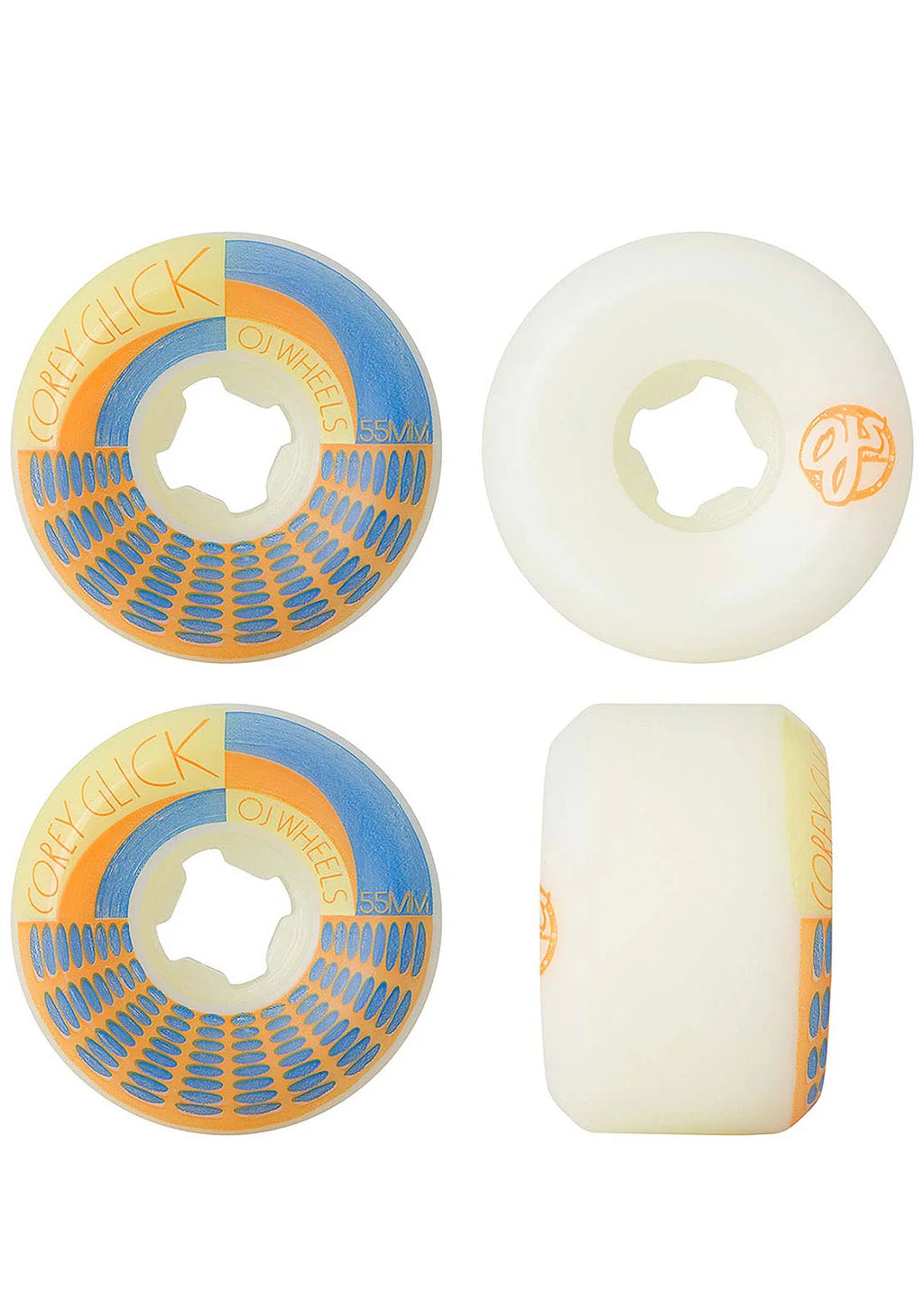 OJ Wheels Glick Bro Jazz Hardline 55mm 99a profile