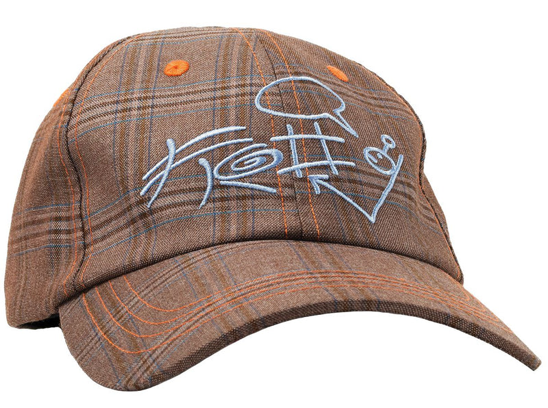 Frog-Plaid G Hat (Brown)