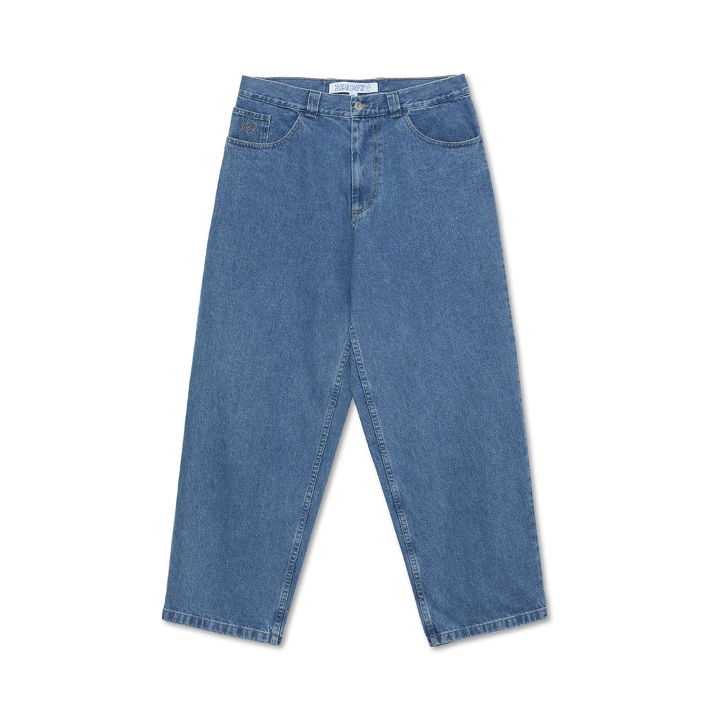 Polar Big Boy Jeans Mid Blue front view