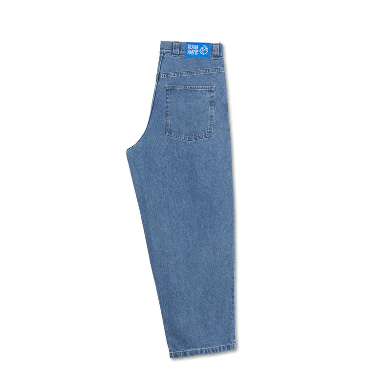 Polar Big Boy Jeans Mid Blue side view