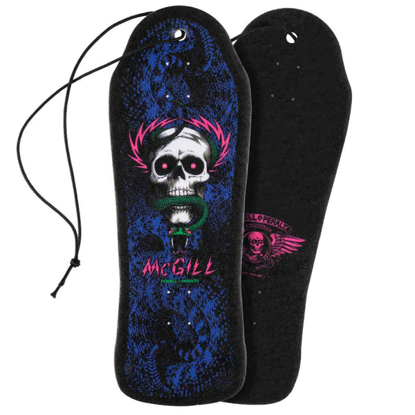 Powell Peralta Air Freshner McGill Blacklight bottom and top graphic