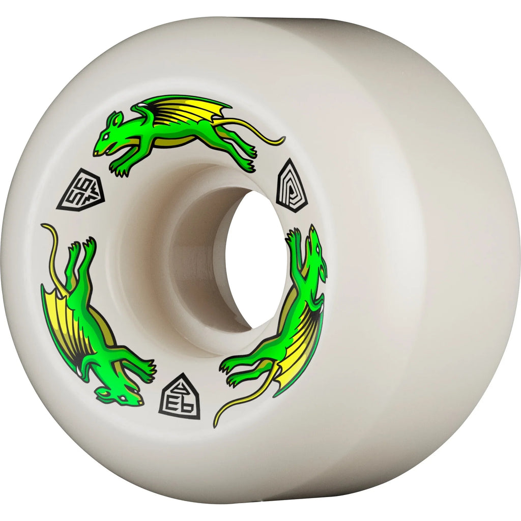 Powell Peralta Wheels Nano Rat Dragon Formula 54mm/34mm 93a V4 front view