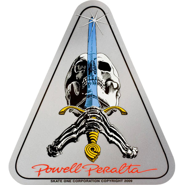 Powell Peralta Sticker Oval Dragon Gold