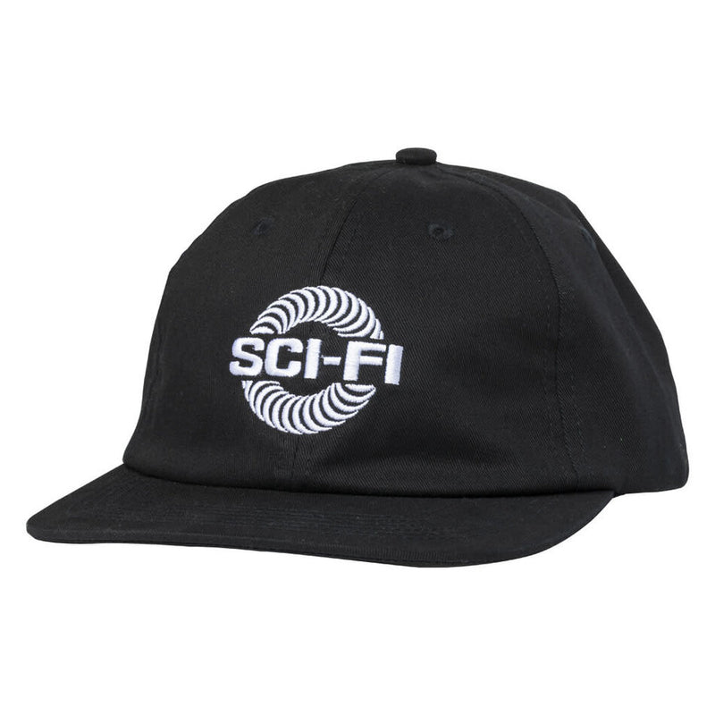 Spitfire X Sci-Fi Fantasy Snapback Hat Black front view