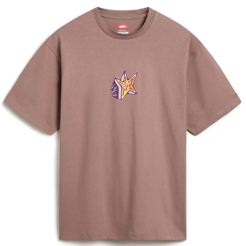 Vans T-Shirt Skate Star Deep Taupe front view