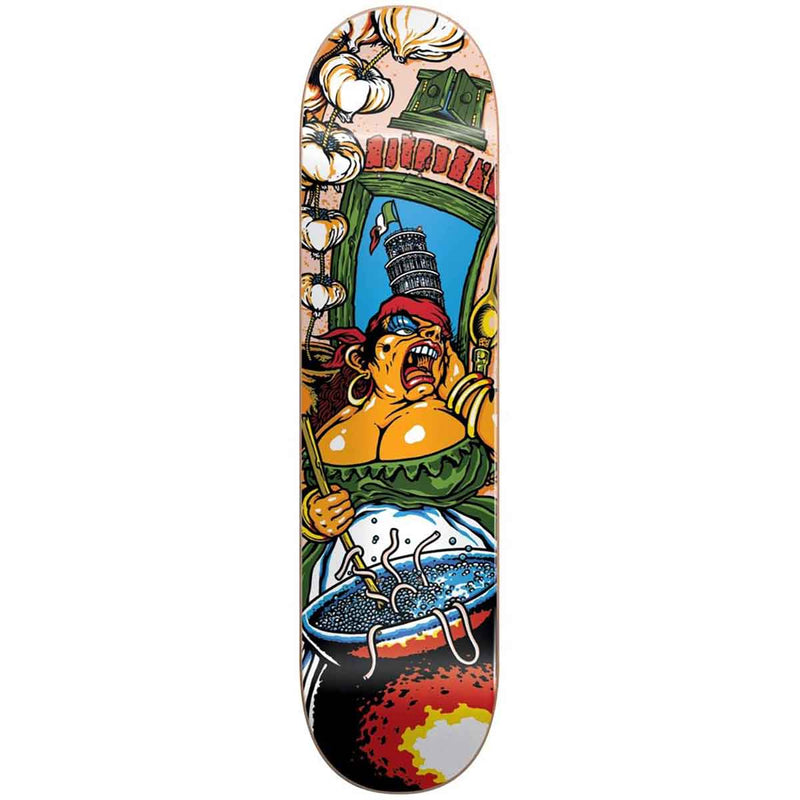 Fucking Awesome Deck Flower Face Silver/Blue 8.38"