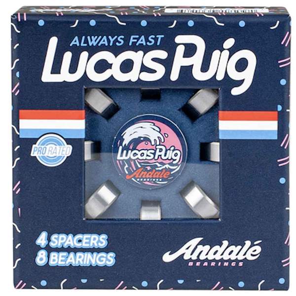 Andale Bearings Lucas Pro packaging