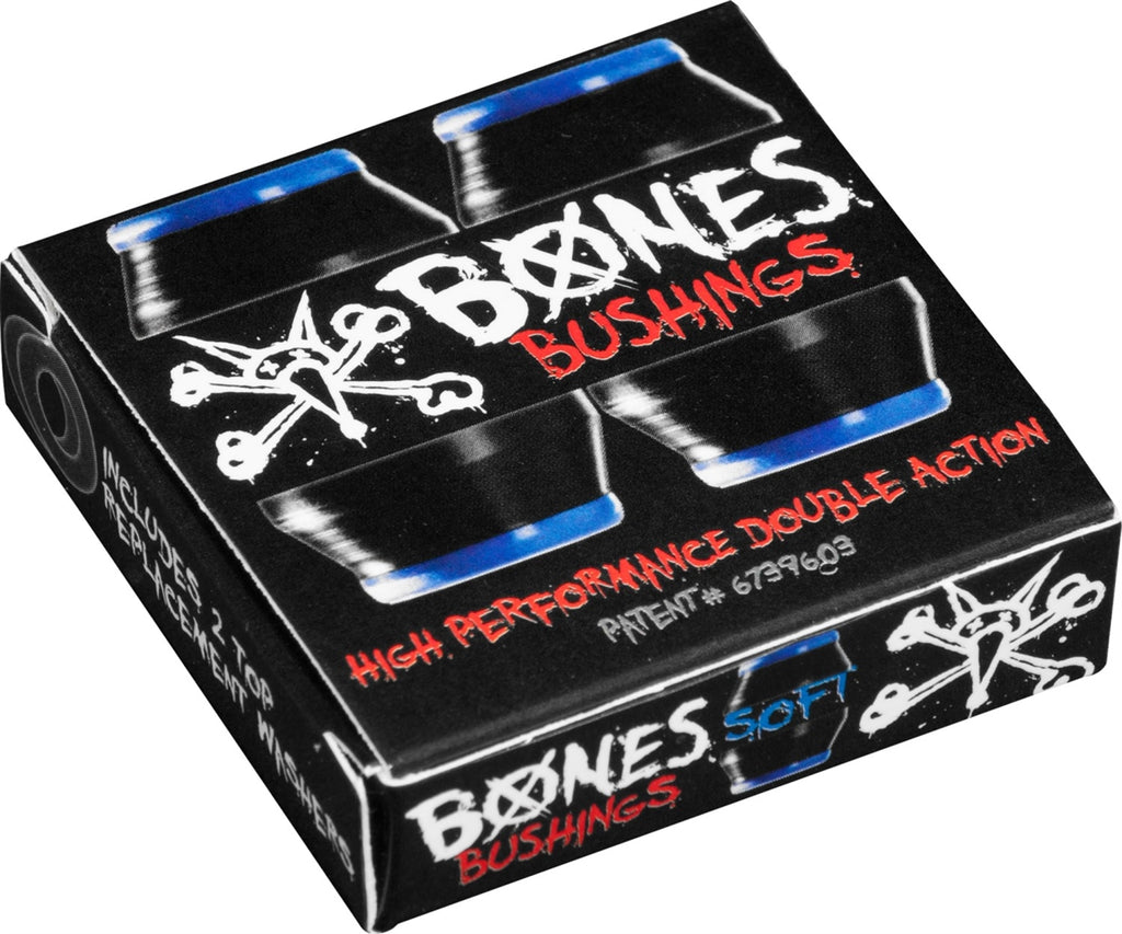 Bones Skateboard Bushings Soft Black package