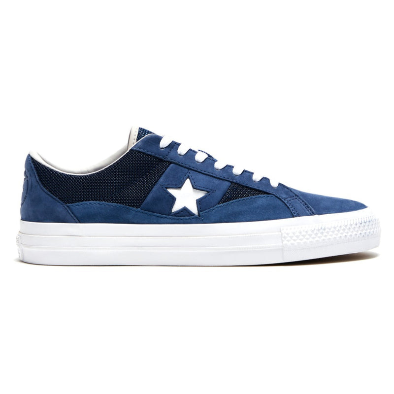 Converse X Alltimers One Star Pro Ox Midnight Navy side view
