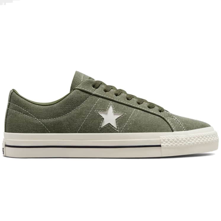 Converse One Star Pro Ox Utility/Egret/Black side view
