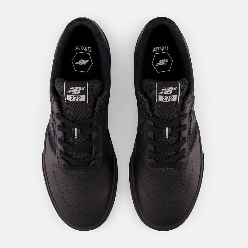 New Balance Numeric 272 Black view of top side 