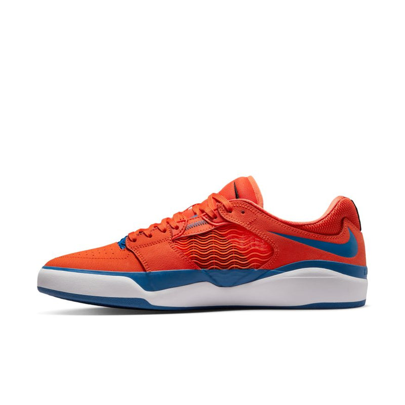 Nike SB Ishod Premium Orange/Blue Jay-Orange-Black inside of right shoe