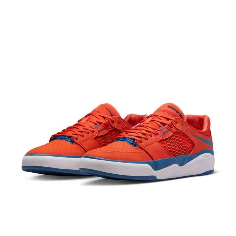 Nike SB Ishod Premium Orange/Blue Jay-Orange-Black shoes together