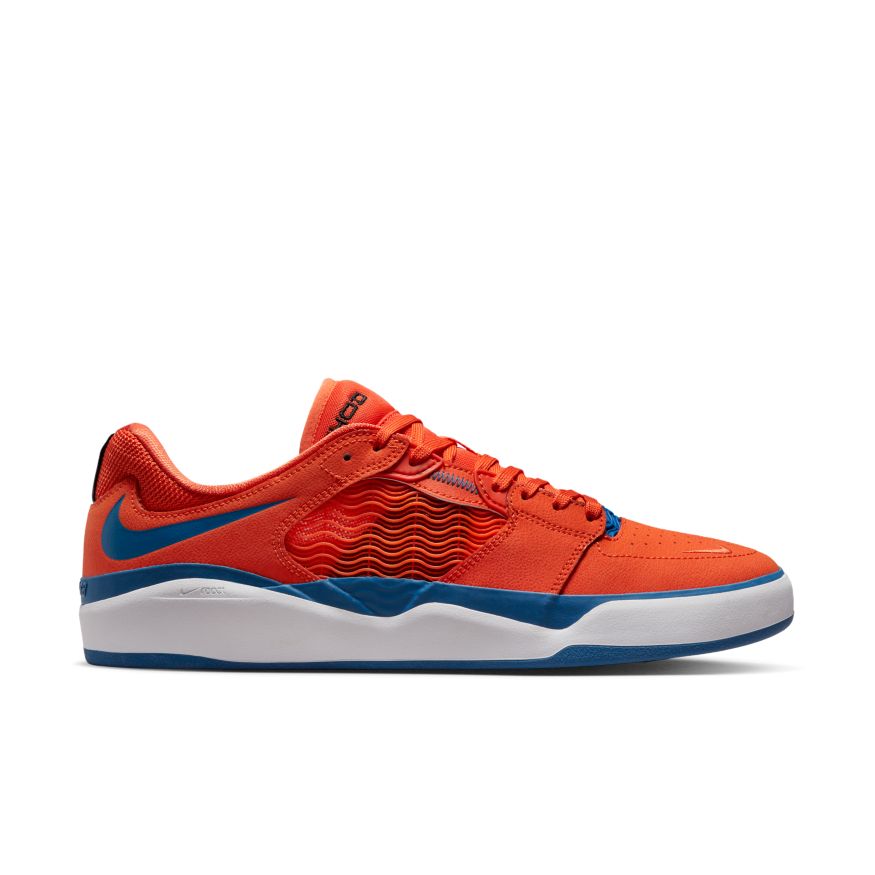 Nike SB Ishod Premium Orange/Blue Jay-Orange-Black side view