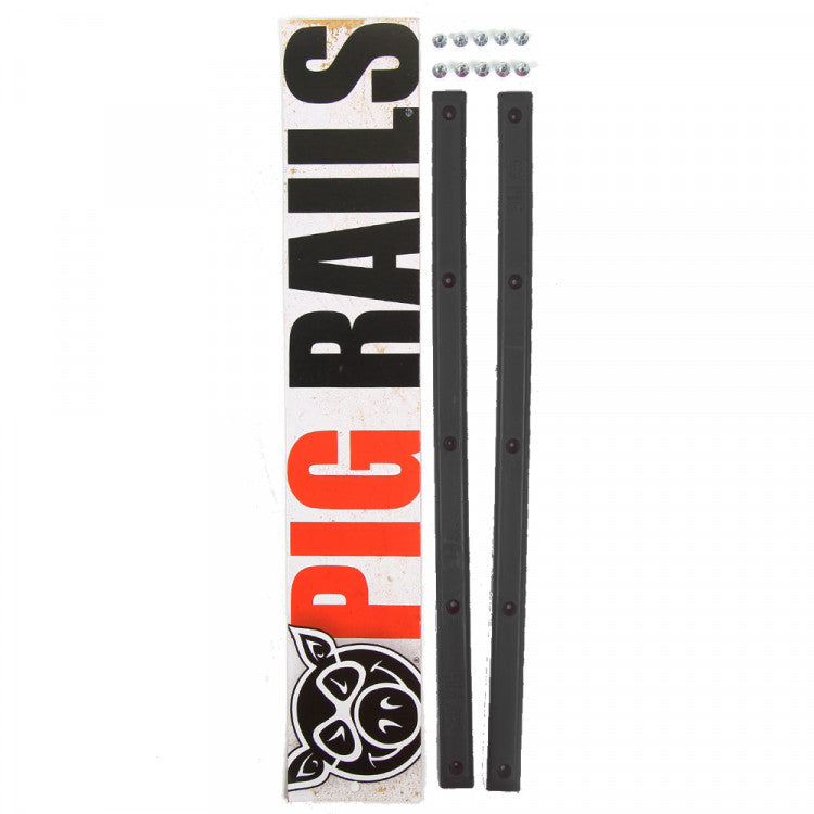 Pig Rails Black 14" contents of packaging 