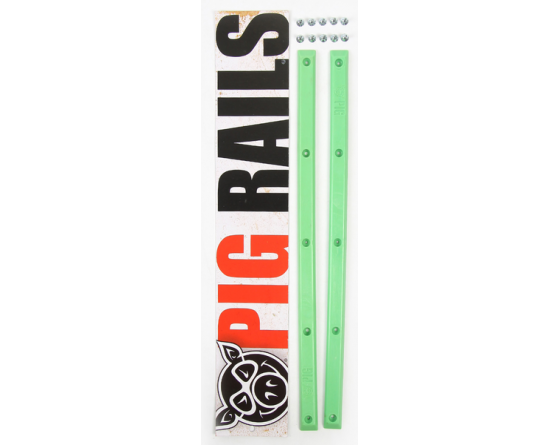 Pig Rails Green 14" contents of packaging 