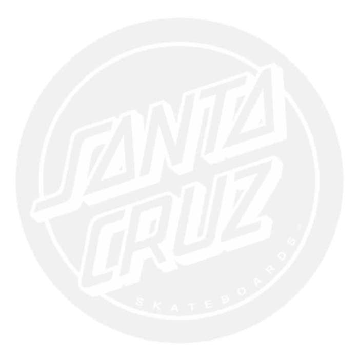 Santa Cruz Sticker Opus Dot white
